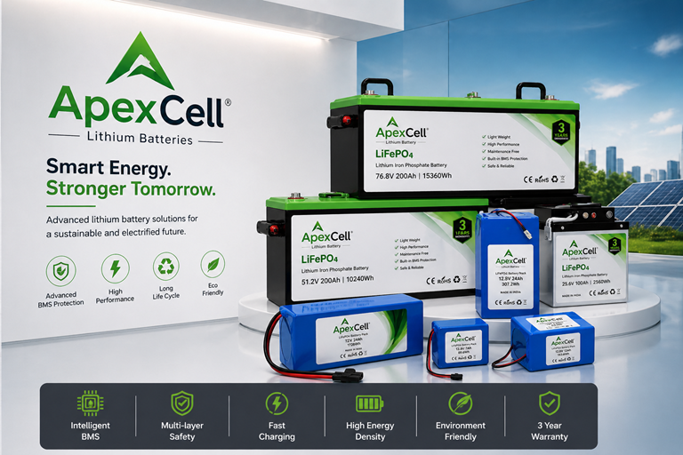 Apex Cell Lithium Battery